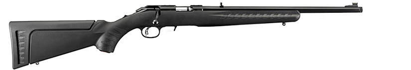 RUGER American 17 HMR 18" 9rd Bolt Action Rifle - Black