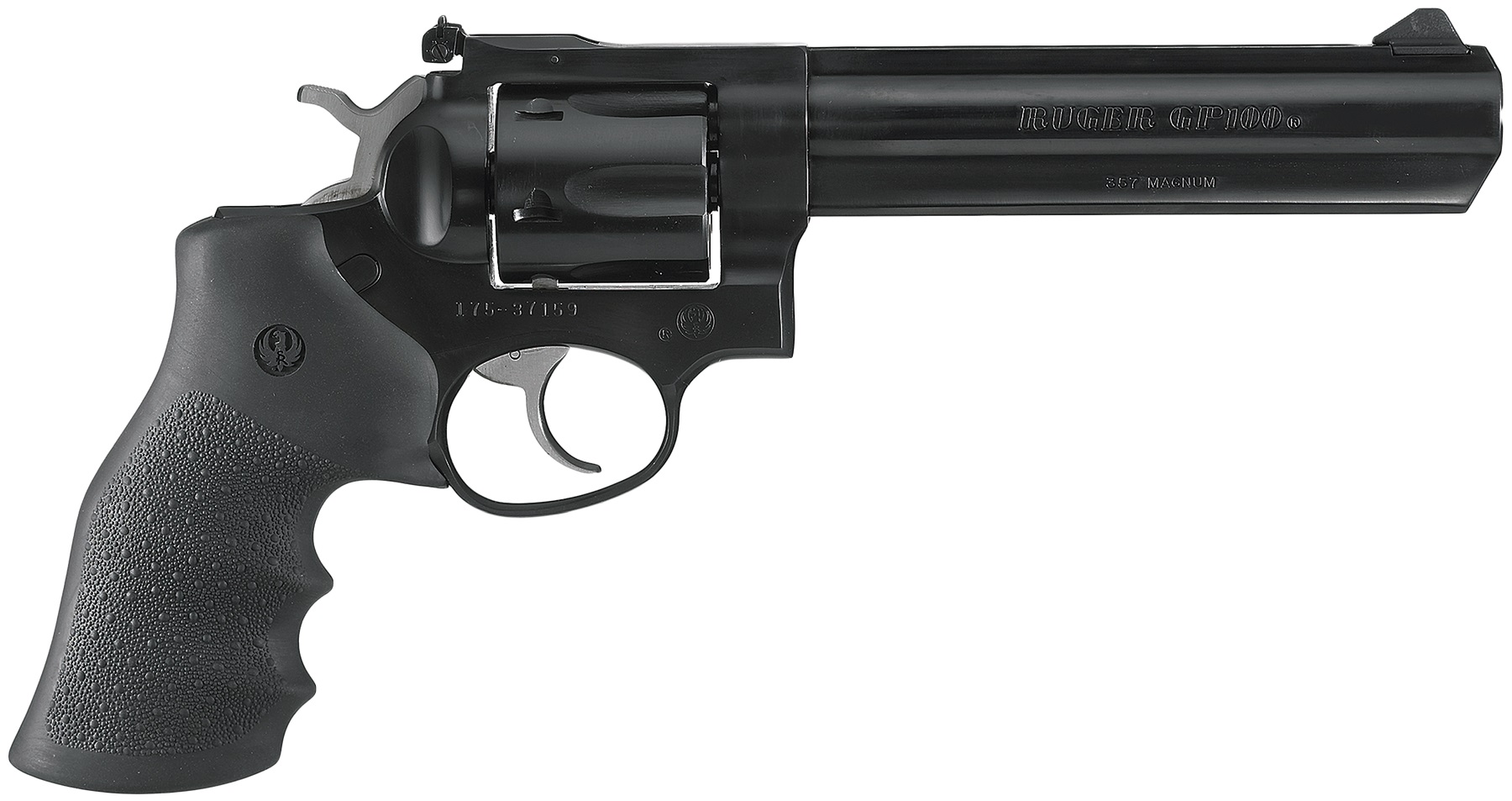RUGER GP100 357 Mag 6" 6rd Revolver - Black