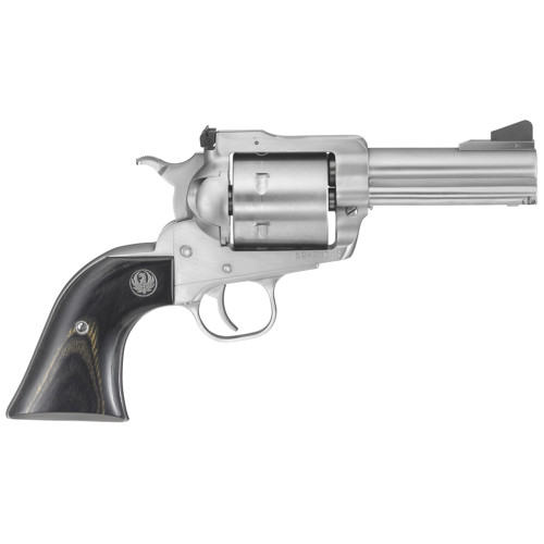 RUGER Super Blackhawk 44 Rem Mag  44 Special 375 6rd Revolver  Stainless  Black Laminate Grips