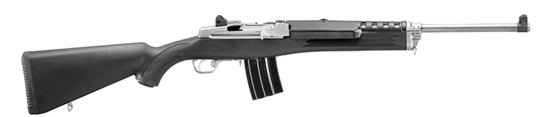 RUGER Mini 30 7.62x39 20rd Semi-Auto Rifle -- Black / Stainless