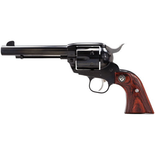 RUGER Vaquero 45 LC 55 6rd Revolver  Black  Wood Grips