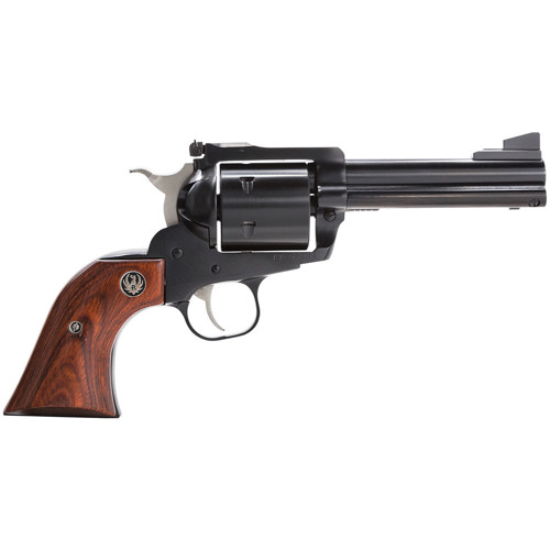 RUGER Super Blackhawk 44 Rem Mag 463in 6rd Revolver  Blued  Hardwood Grip