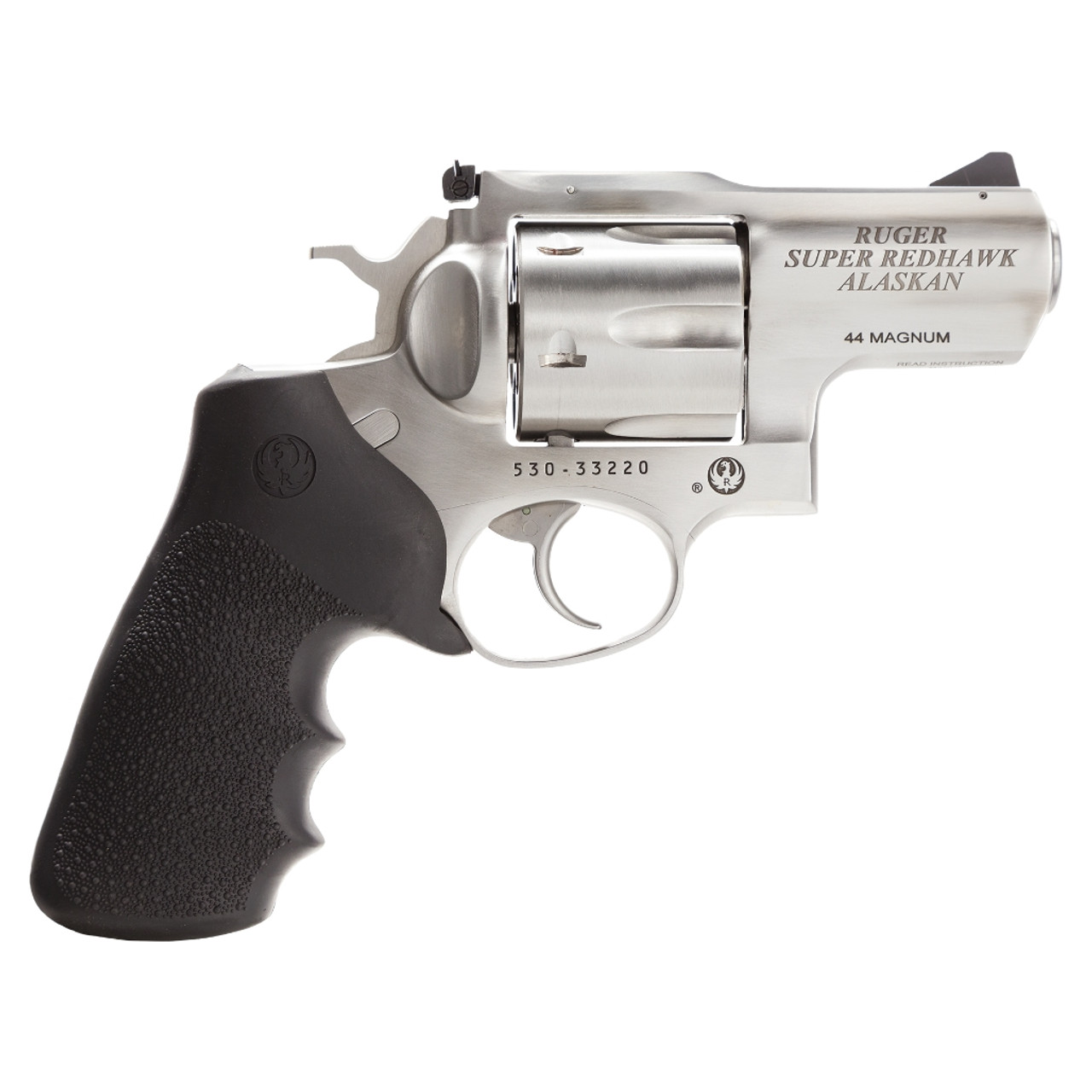 RUGER Super Redhawk Alaskan® 44 REM MAG 2.5" 6rd Revolver - Stainless