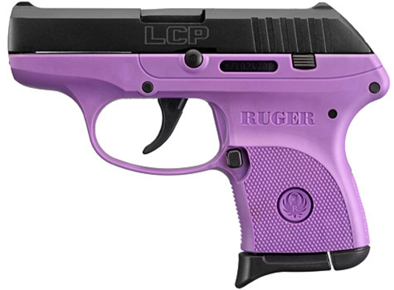 RUGER LCP 380 ACP 2.8" 6rd Pistol - Lady Lilac Purple / Black