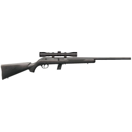 SAVAGE ARMS 64 FVXP 22LR 21 10rd SemiAuto Rifle w 39x40mm Scope  Black