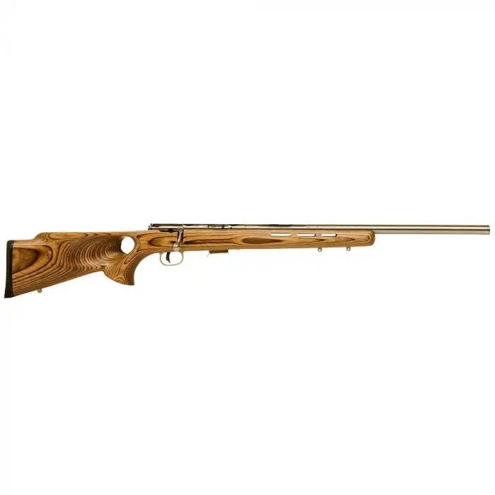 SAVAGE ARMS 93R17 BTV Bolt Rifle 17HMR 21" 5+1 - Laminated Wood / Stainless Steel