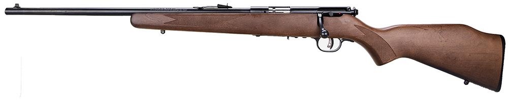 SAVAGE ARMS 93 G Left Hand 22 WMR 21" 5rd Bolt Rifle - Blued / Wood
