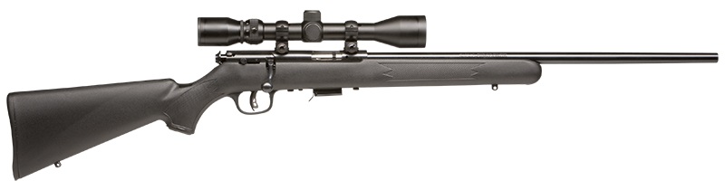 SAVAGE ARMS 93R17 FXP 17HMR 21" 5rd Bolt Rifle w/ 3-9x40 Scope | Black Synthetic
