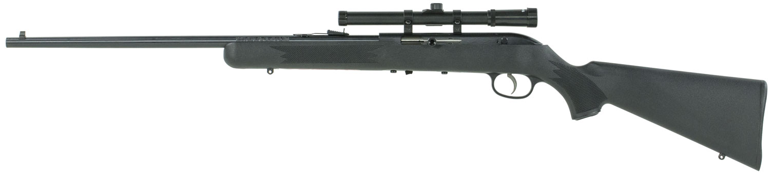 SAVAGE ARMS 64 FL XP Left Hand 22 LR 21" 10rd Semi-Auto Rifle w/ 4x15mm Scope - Black