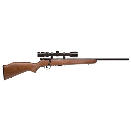 SAVAGE ARMS 93R17 GVXP 17HMR 21 5rd Bolt Rifle w 39x40 Scope  Blued  Walnut