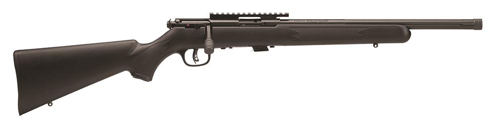 SAVAGE ARMS 93R17 FV 17 HMR 16.5" 5rd w/ Threaded Barrel - Black