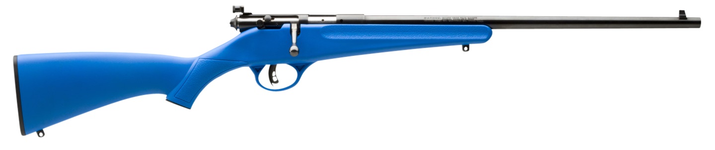 SAVAGE ARMS Rascal 22 LR 16.1" Single Shot Bolt Rifle - Black / Blue