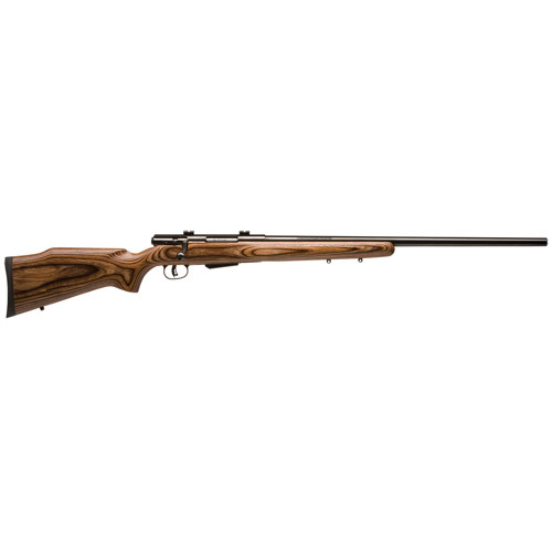 SAVAGE ARMS 25 Lightweight Varmint 204 Ruger 24 41 Bolt Rifle  Black  Wood Laminate