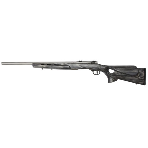 SAVAGE ARMS BMag 17 WSM 22 8rd Bolt Rifle w Heavy Barrel  Stainless  Laminated Thumbhole Stock