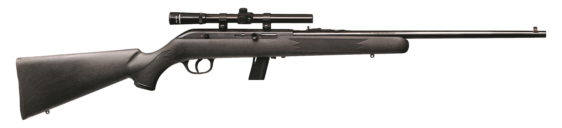 SAVAGE ARMS 64 FXP 22LR 21" 10rd Semi-Auto Rifle w/ 4x15mm Scope | Black