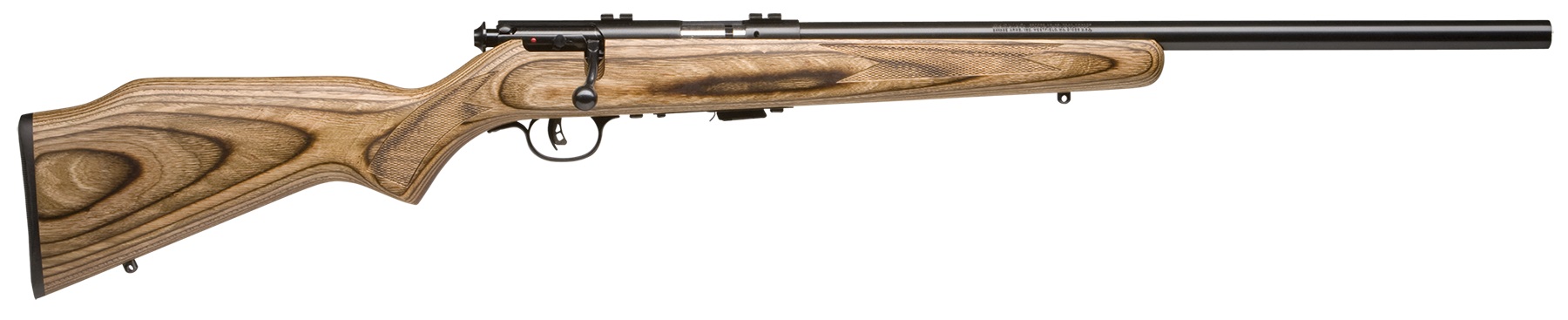 SAVAGE ARMS Mark II BV 22 LR 21" 5rd Bolt Rifle w/ Heavy Barrel - Wood Laminate / Black