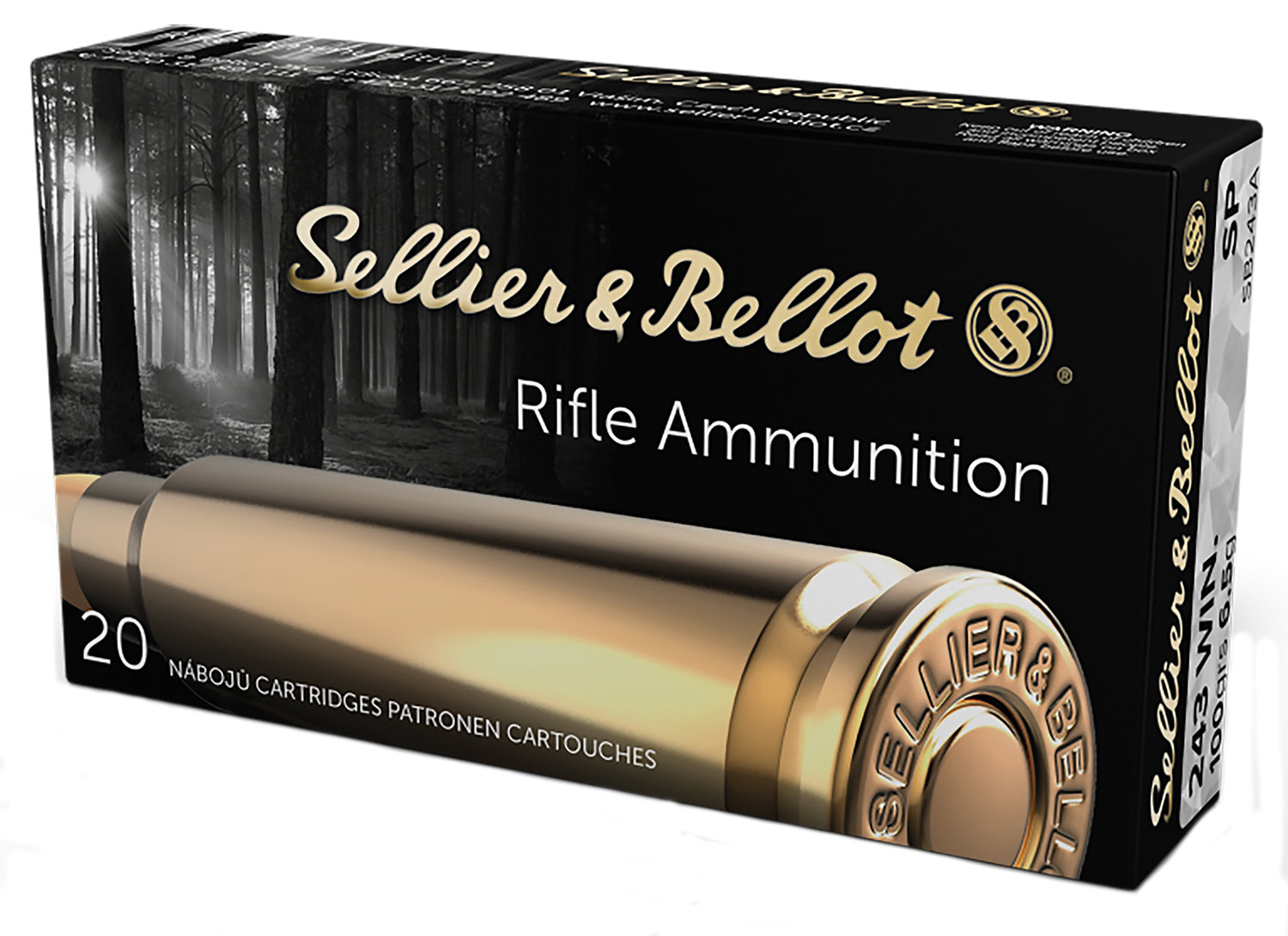 Sellier & Bellot SELLIER BELLOT 243 Win 100Gr 2904 FPS SP 20rd