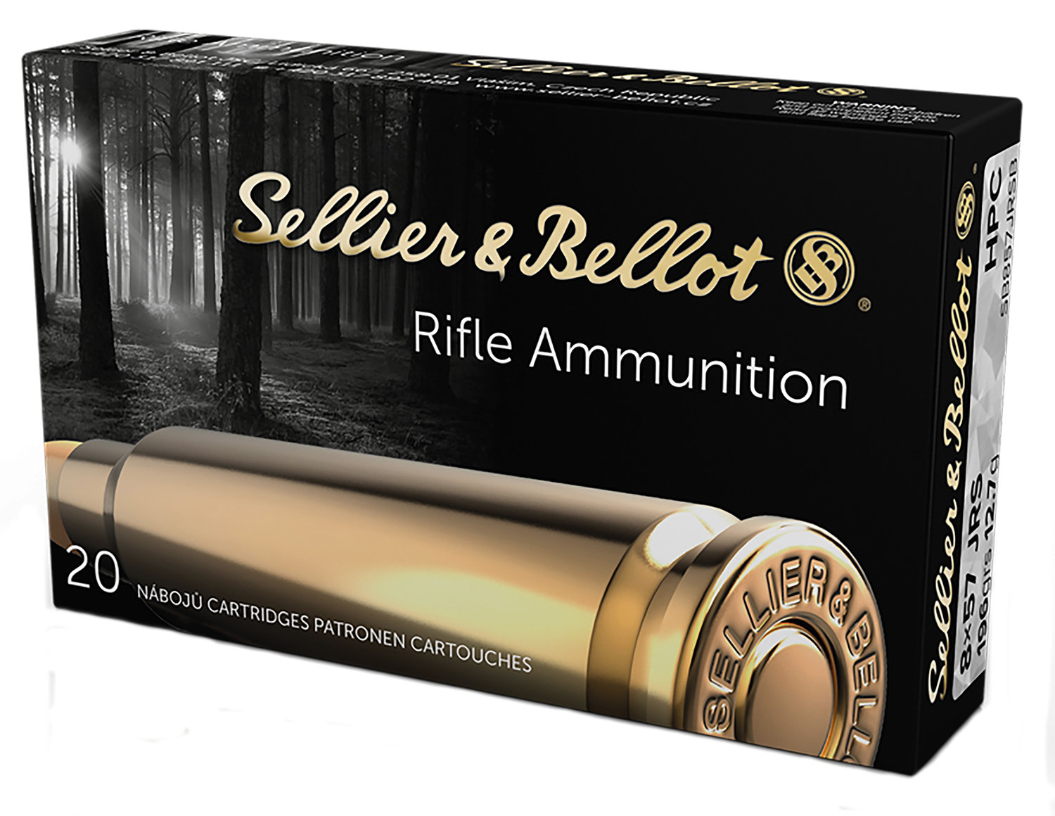Sellier & Bellot SELLIER BELLOT 8x57 JRS 196Gr 2486 FPS HPC 20rd