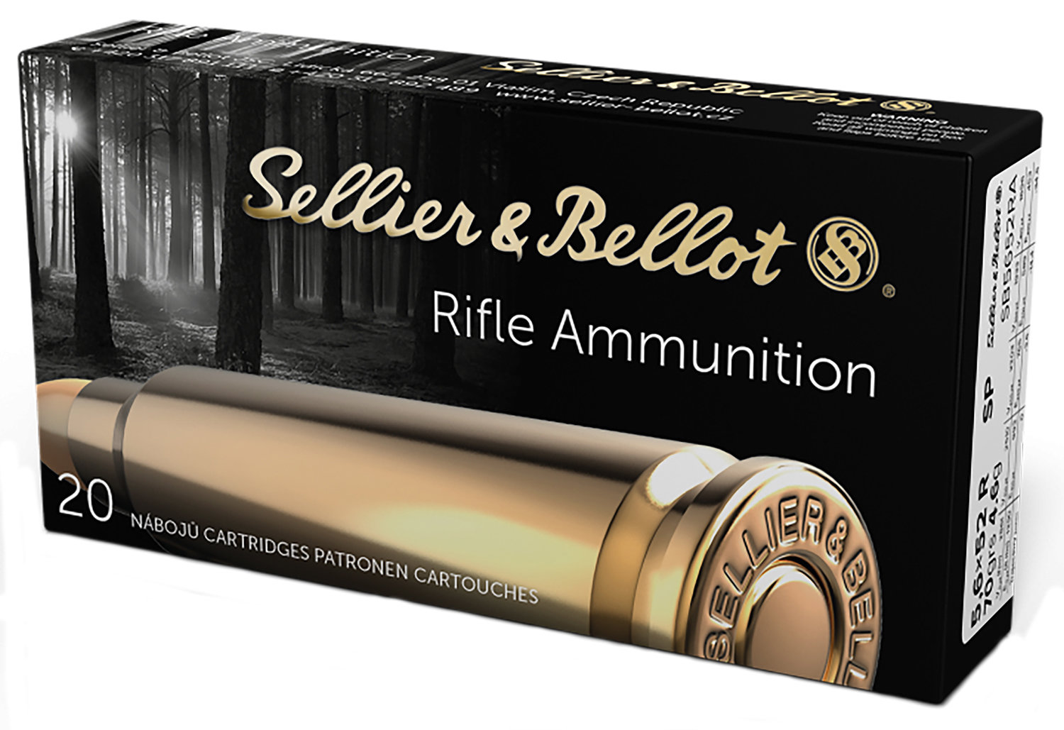Sellier & Bellot SELLIER BELLOT 5.6mmx52R 70Gr 2861 FPS SP 20rd